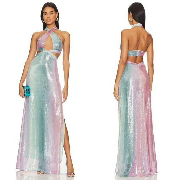 Lovers and Friends Alexandra Gown - Ombre - Picture 1 of 12